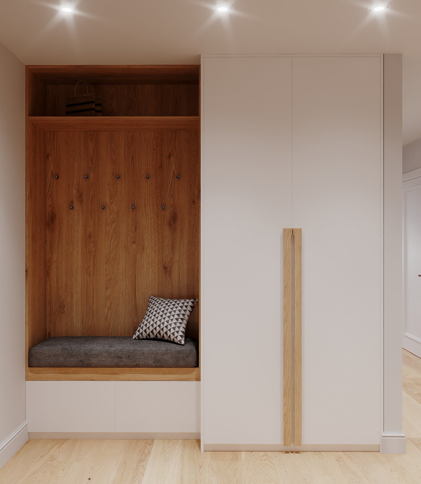 Входная группа и коридор