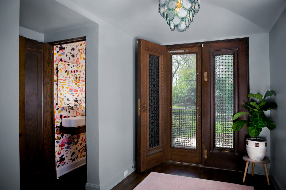 Entryway - transitional entryway idea