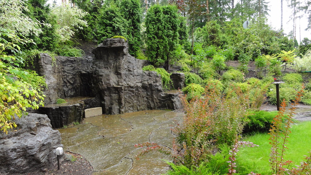 на глиняной горе