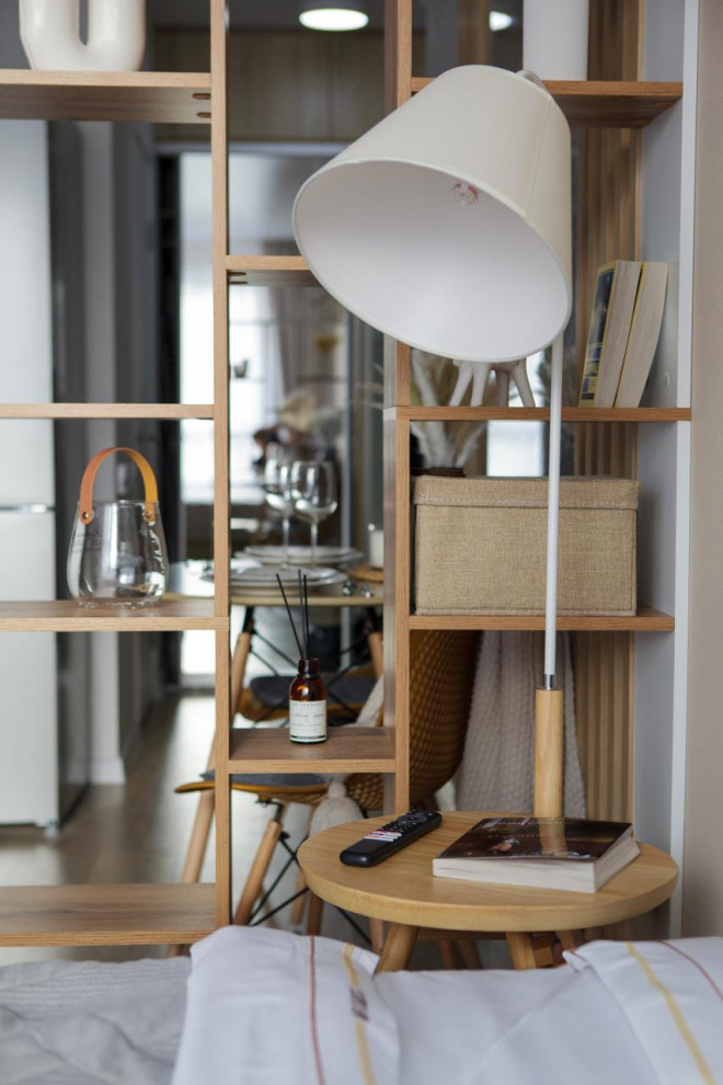 Редизайн интерьера студии с ремонтом от застройщика.