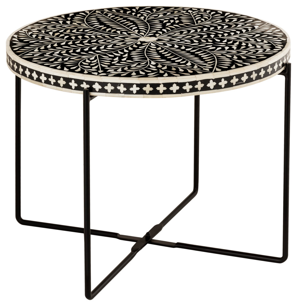 Regina Bone Inlay Coffee Table Mediterranean Coffee Tables by First of a Kind USA Inc Houzz