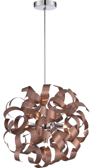 Quoizel Ribbons Five Light Pendant RBN2817SG