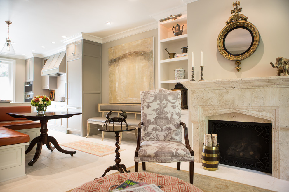 Elegant Townhome in Pasadena - Traditional - Living Room - Los Angeles ...