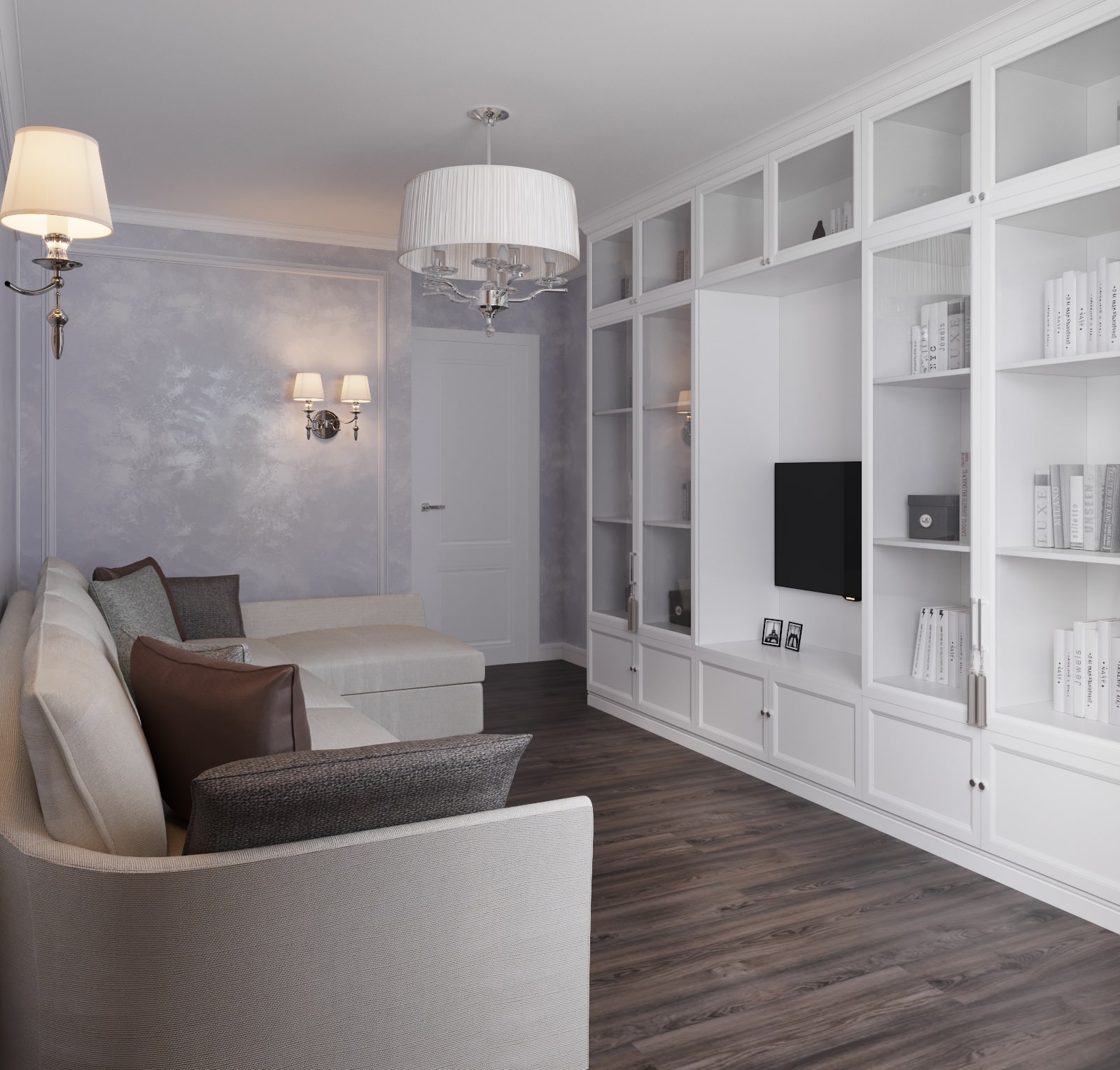 Лаконичная гостиная