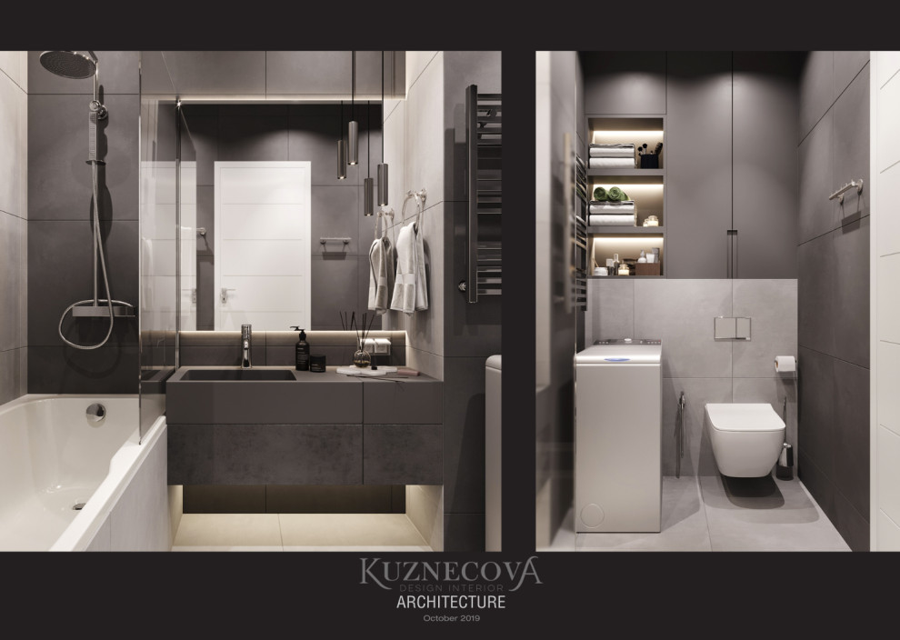 Дизайн проект квартиры 50 кв.м.