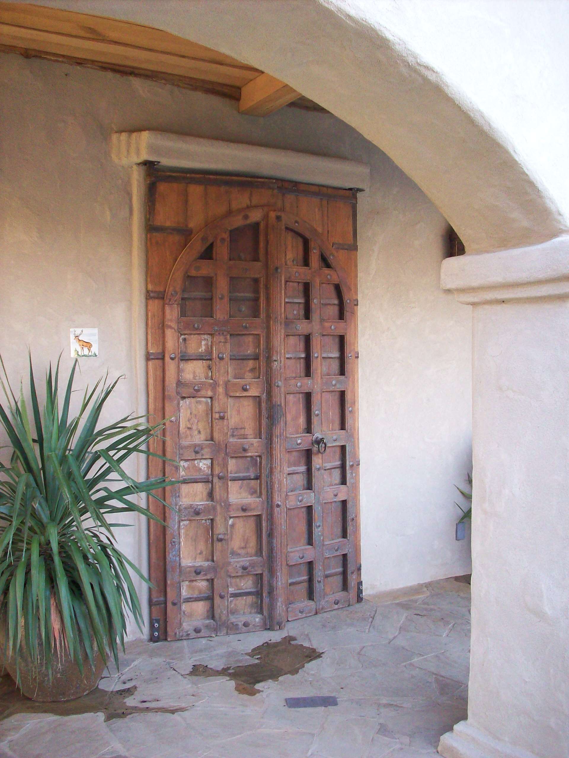 Rustic doors, widows and grates