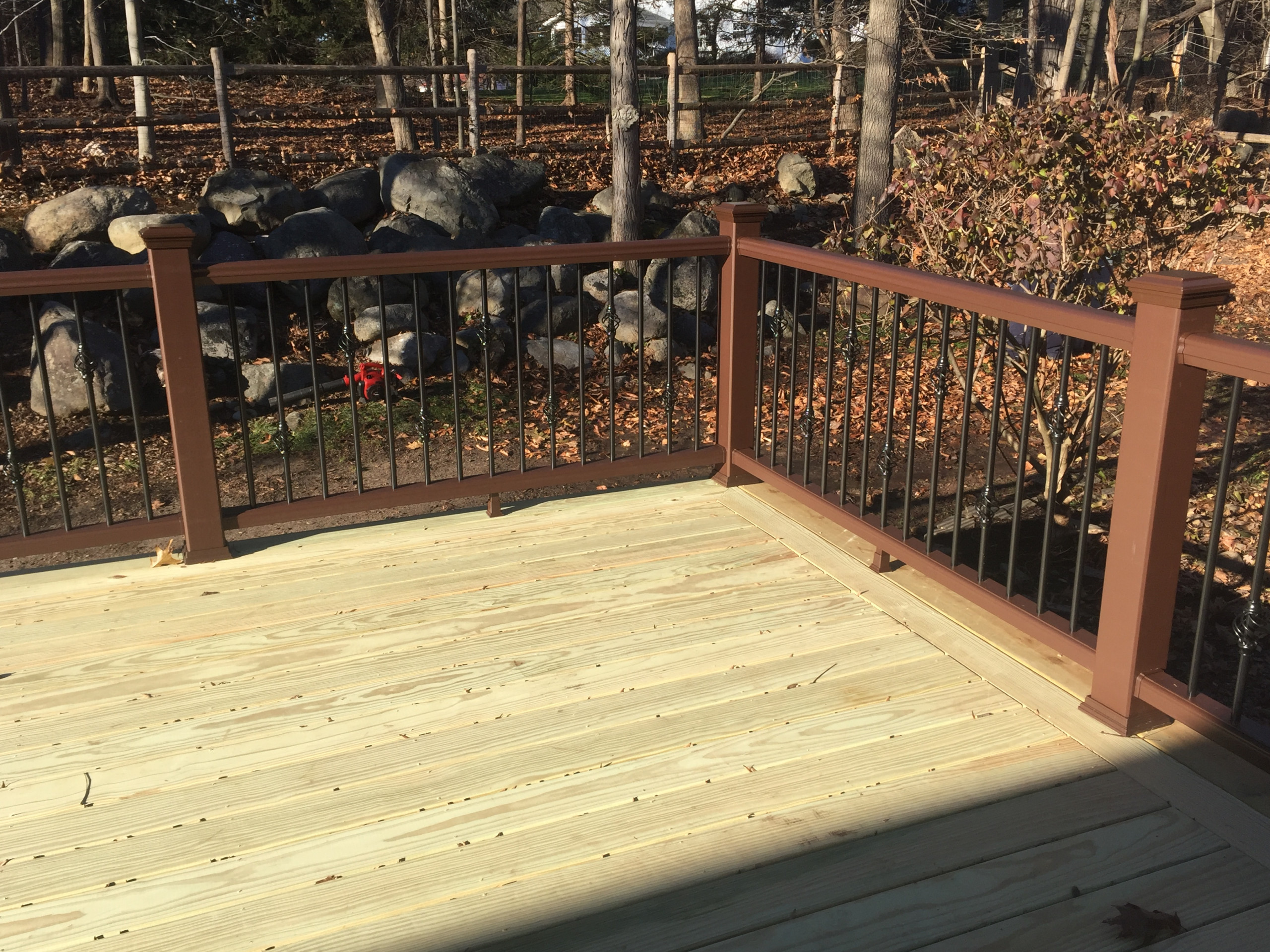 Wood decks