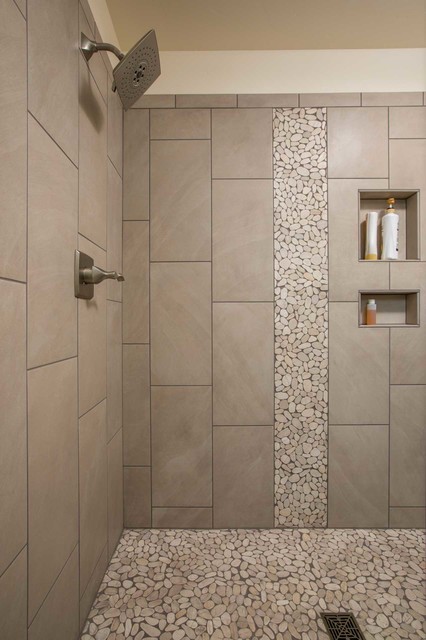 Hood View modern-badezimmer