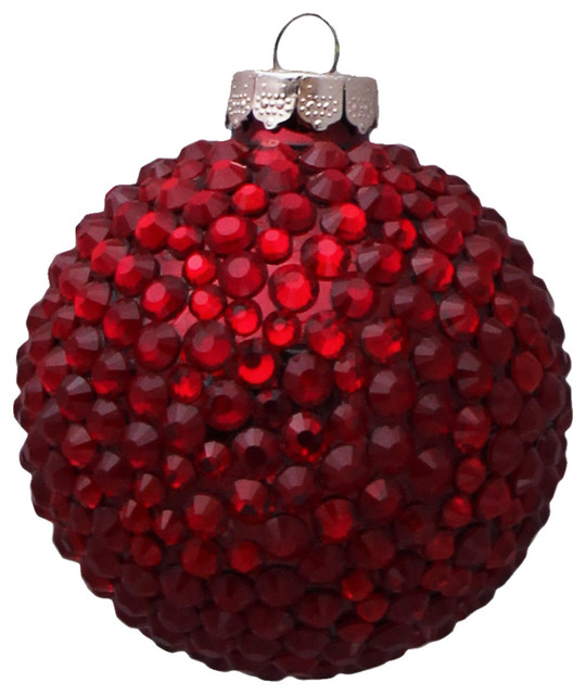 Rhinestone Christmas Tree Ornament 