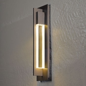 Hubbardton Forge | Axis Medium Outdoor Wall Sconce ... on Outdoor Led Modern Wall Sconces id=39862