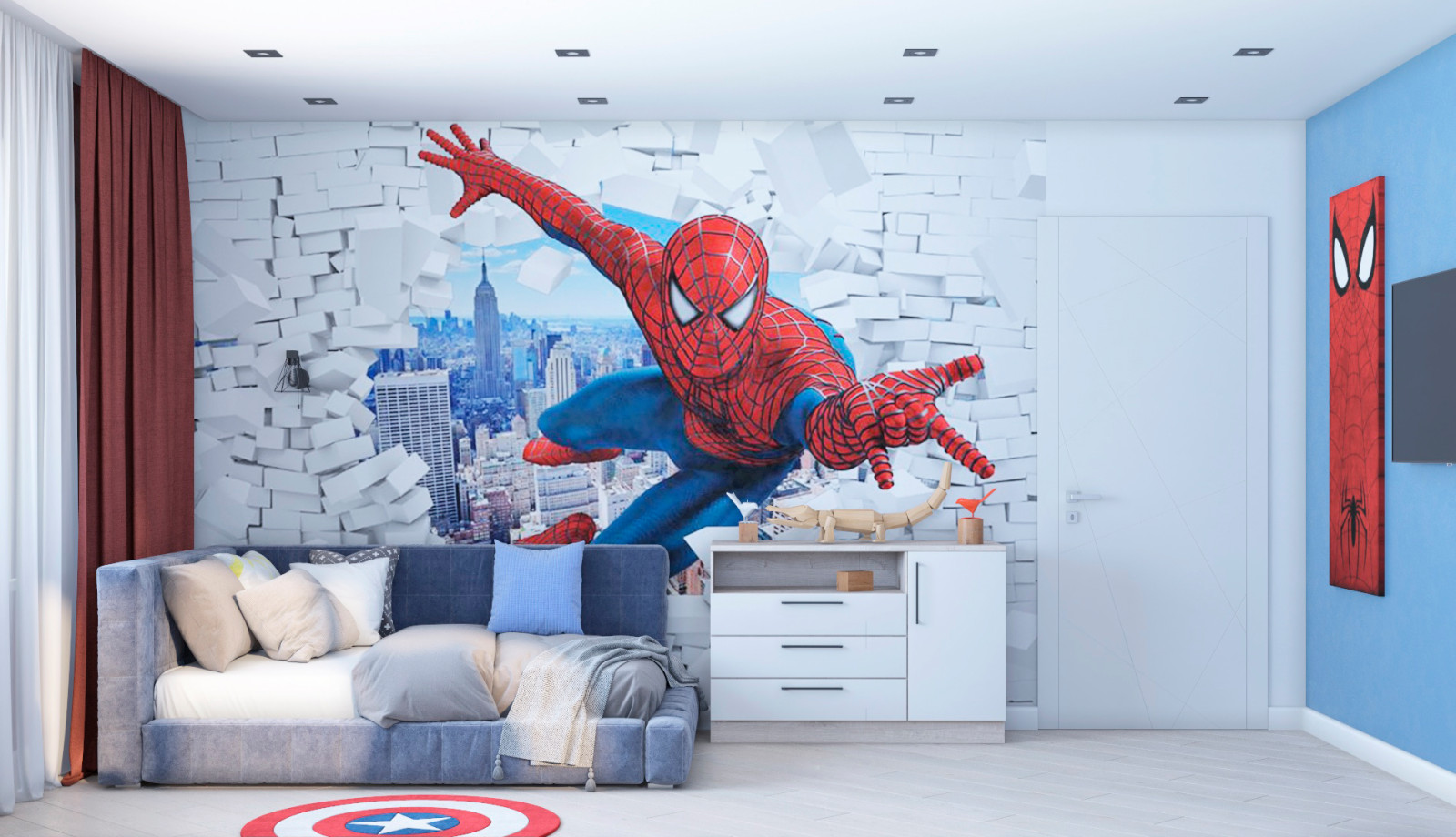 Детская комната для первоклассника