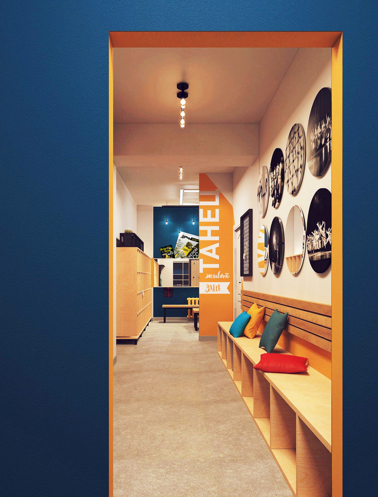 Дизайн интерьера школы современной хореографии "ШАГИ".