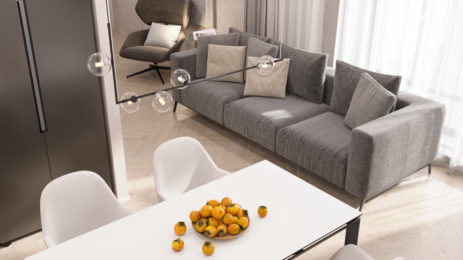 Дизайн квартиры 96 м²