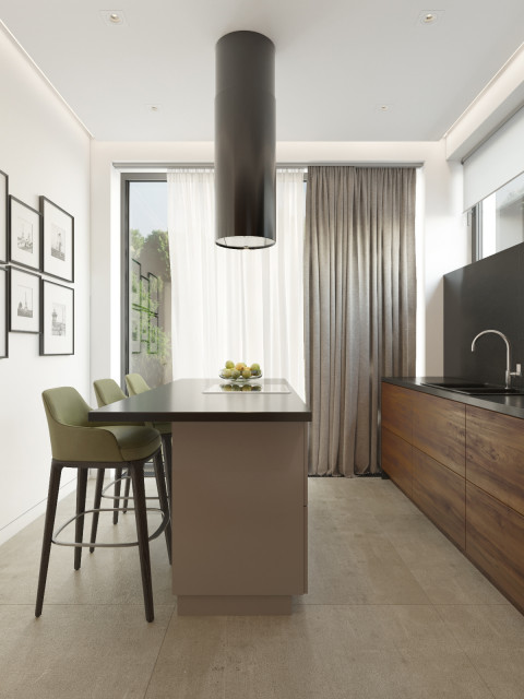 UP contemporary-kitchen