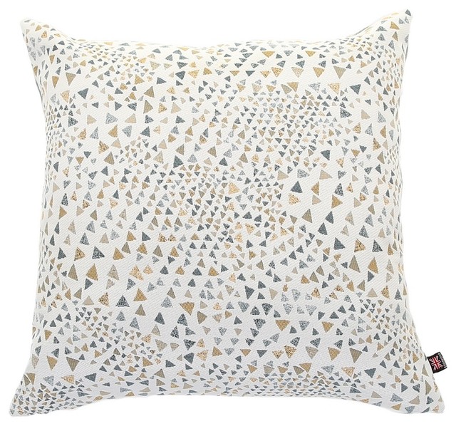 Flowing Triangles Scatter Cushion, 55x55 cm