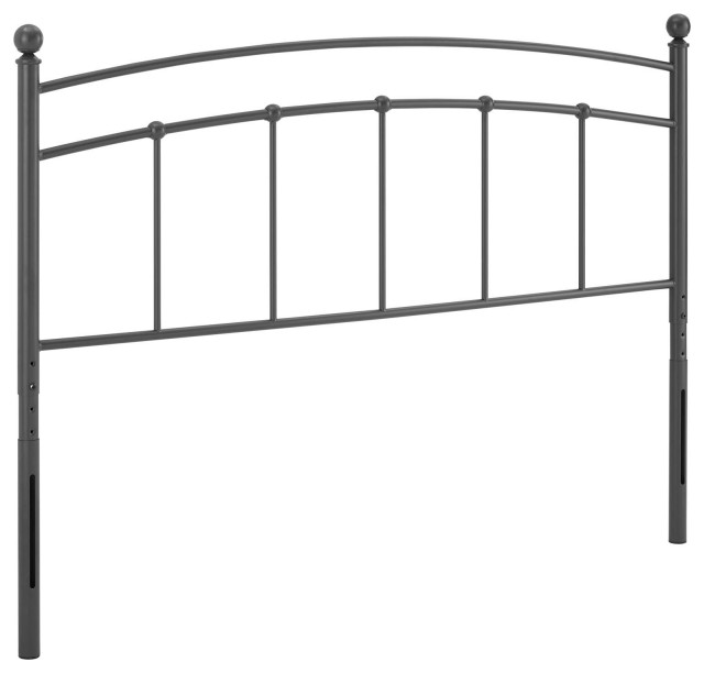 Abigail Twin Metal Headboard Transitional Headboards by Modway