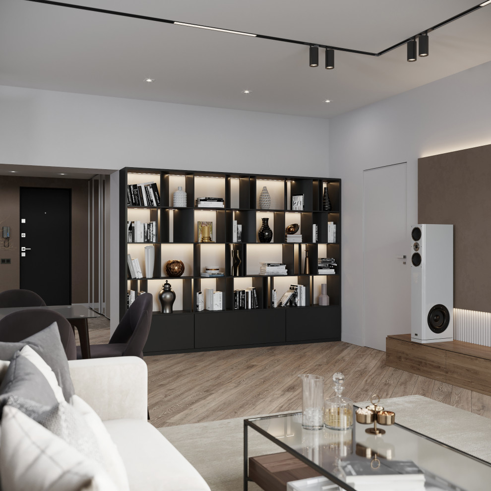 Дизайн-проект 3-х комнатной квартиры по улице Кирова для молодой семьи.