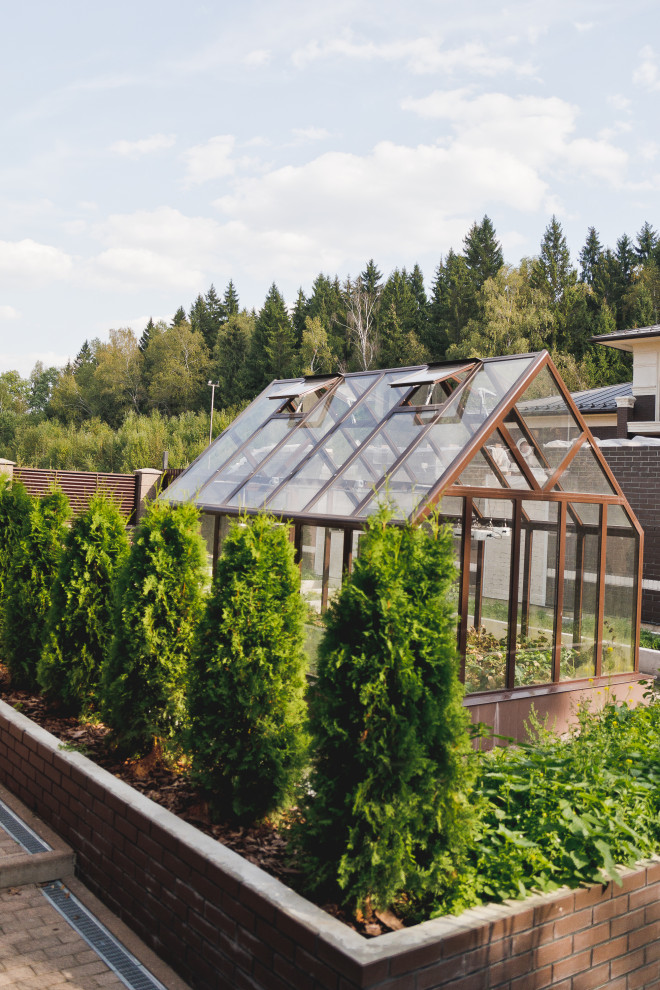 Сад на краю леса