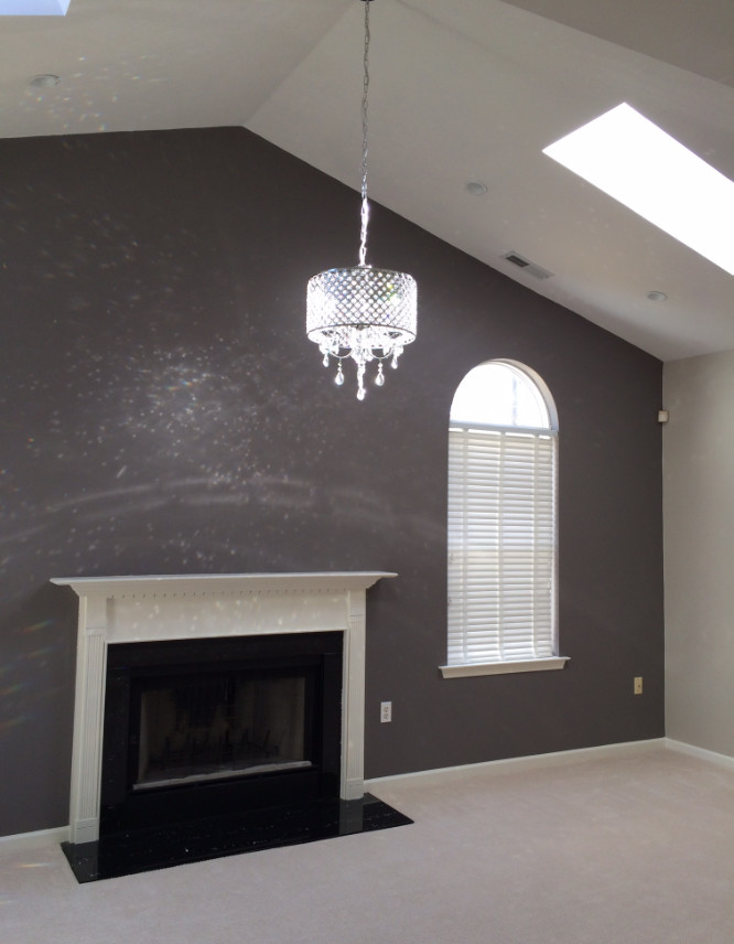 Choosing mirror above fireplace