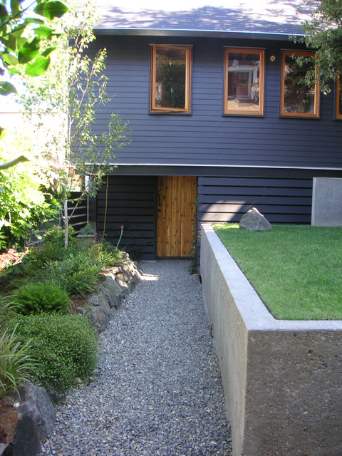 Garage Conversion classique-chic-facade