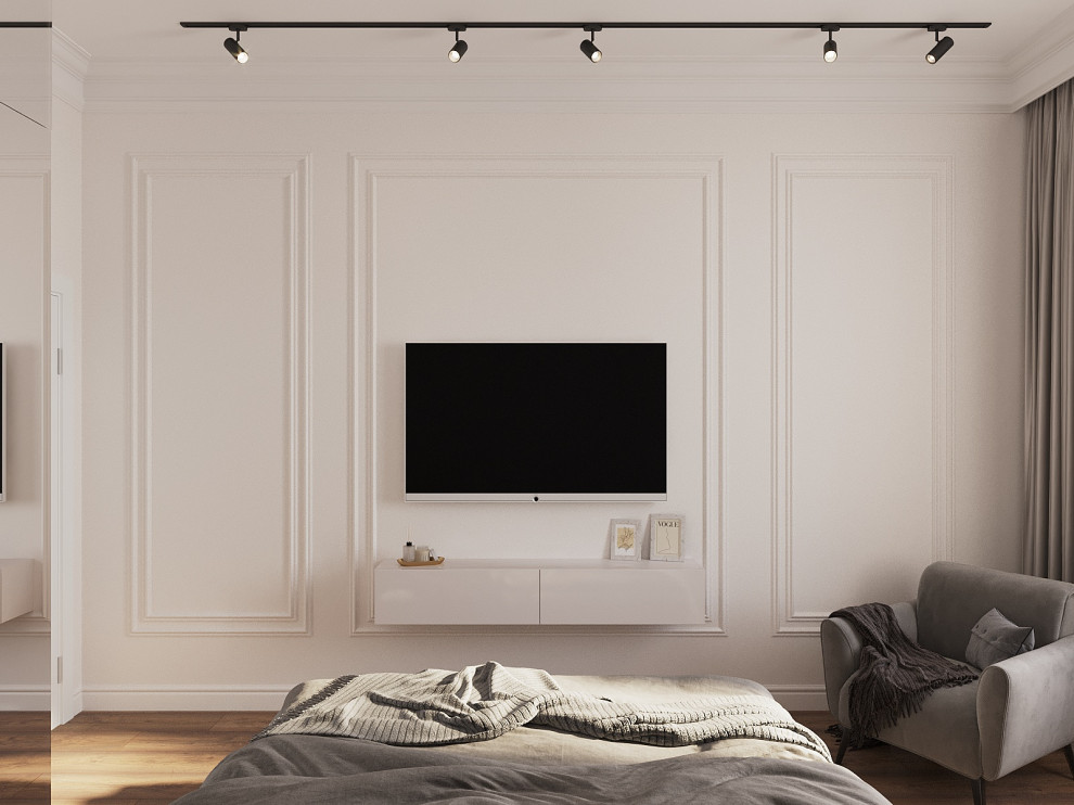 Проект однокомнатной квартиры в ЖК «Серебряный фонтан» г. Москва