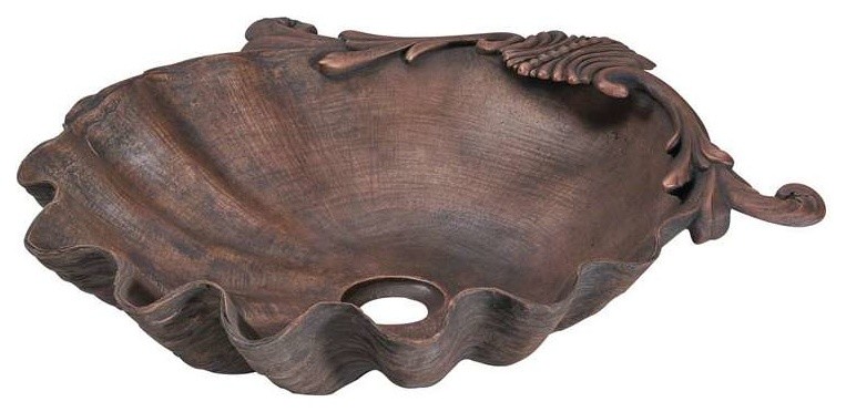 Oval Vessel Bronze Without Drain