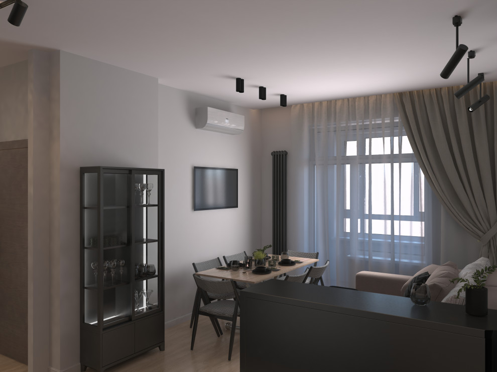 Квартира для семьи с тремя детьми "Стоун терапия"