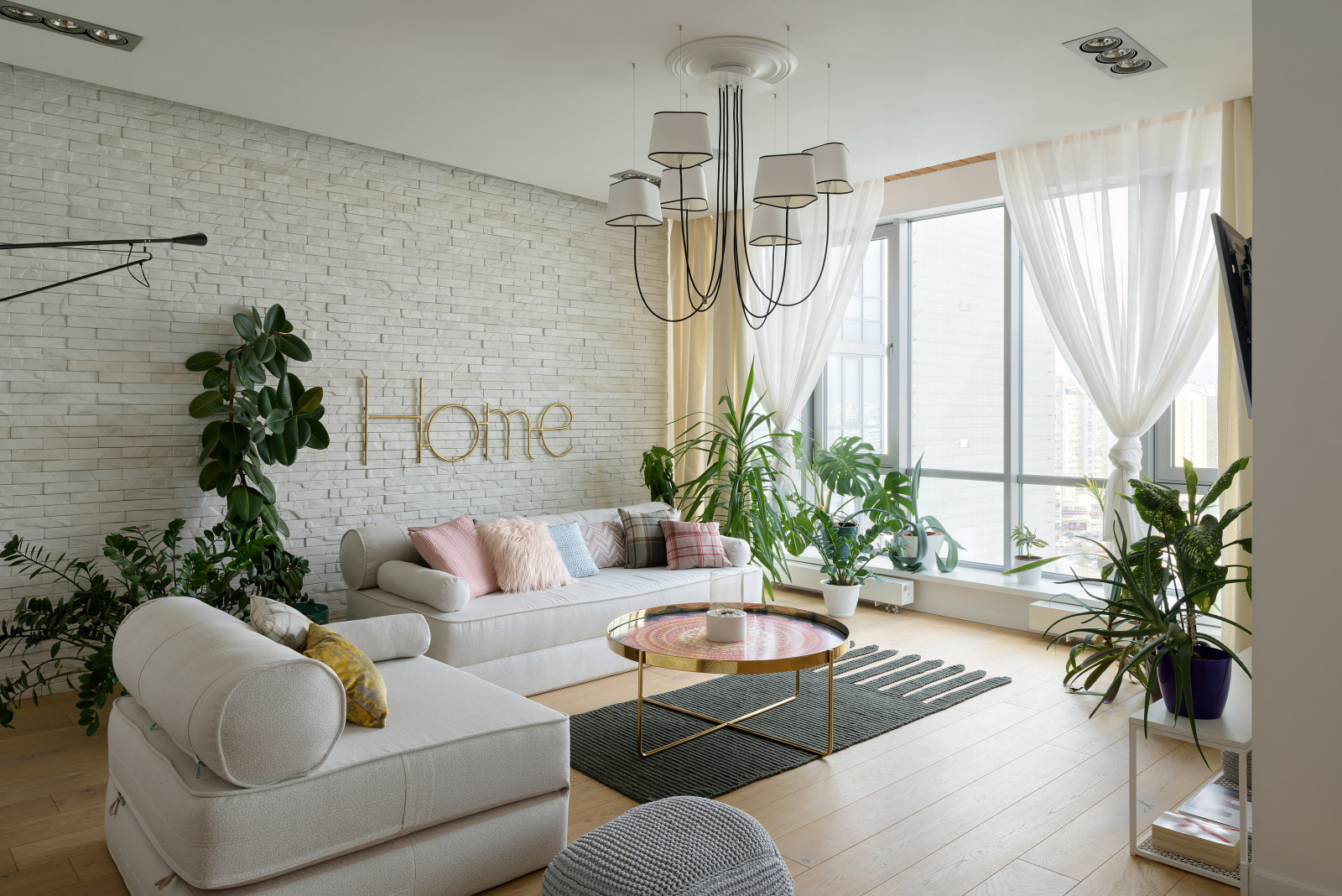 "Forever young". White Cozy Home.