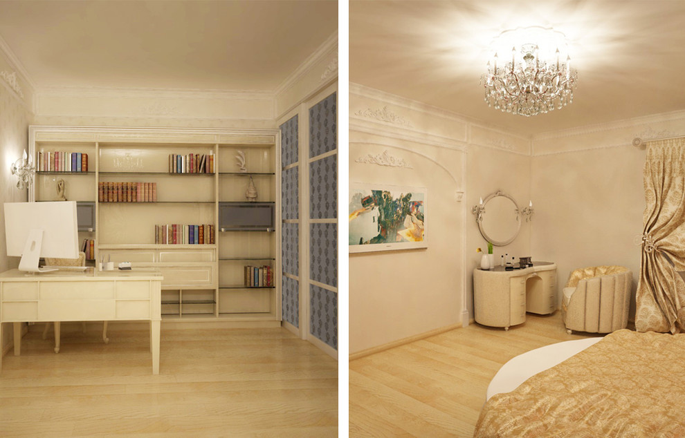 квартира 295 м², объединены 2 квартиры