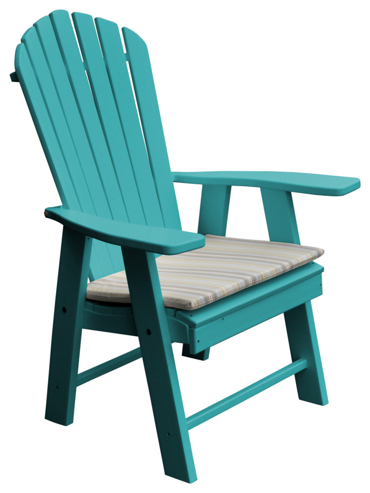 Poly Upright Adirondack Chair Contemporary Adirondack Chairs by