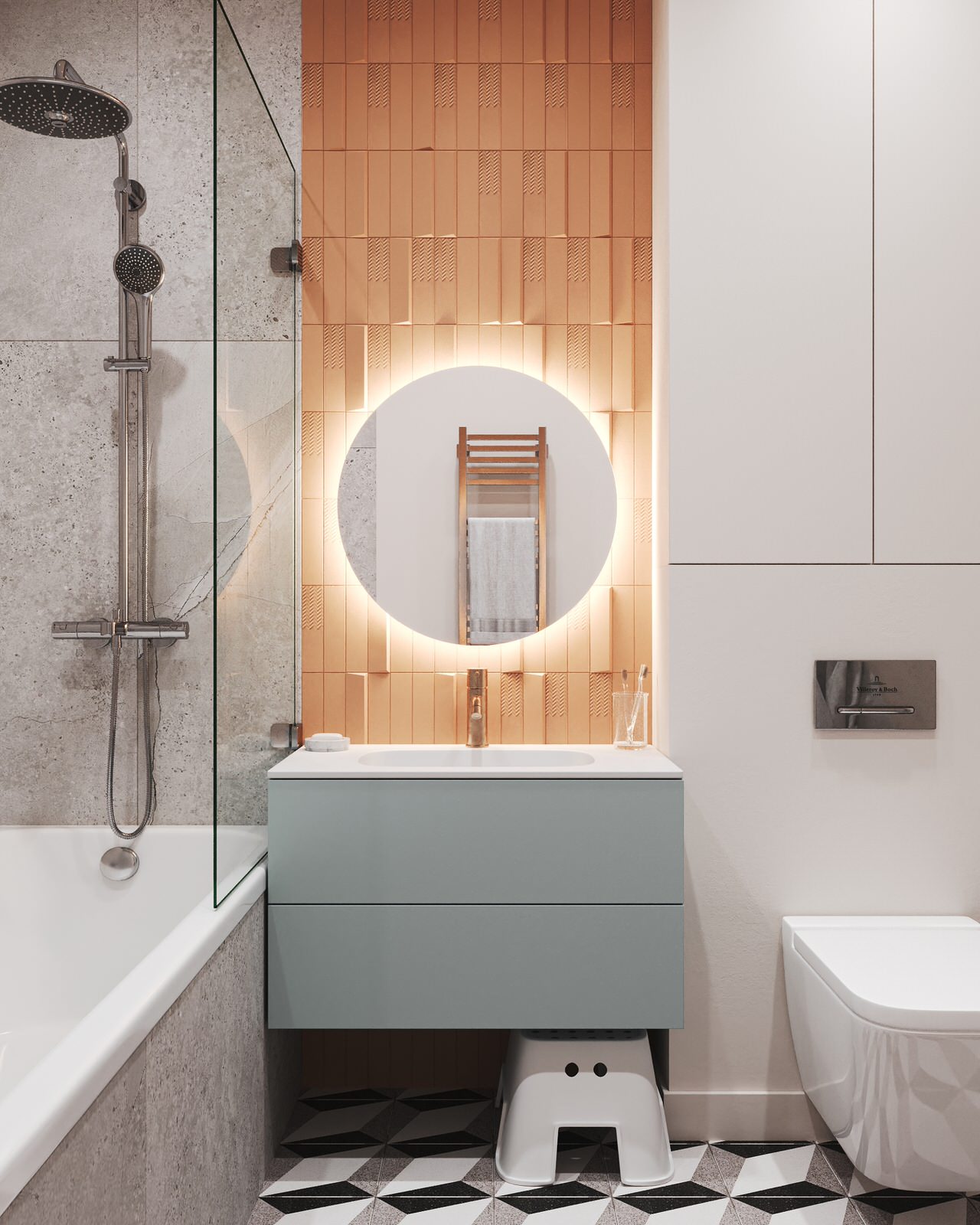 Квартира 130 м2 для большой семьи