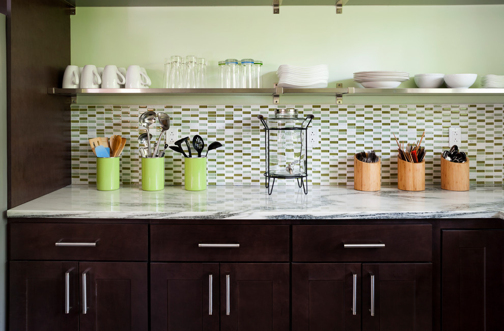 Transitional kitchen photo in DC Metro