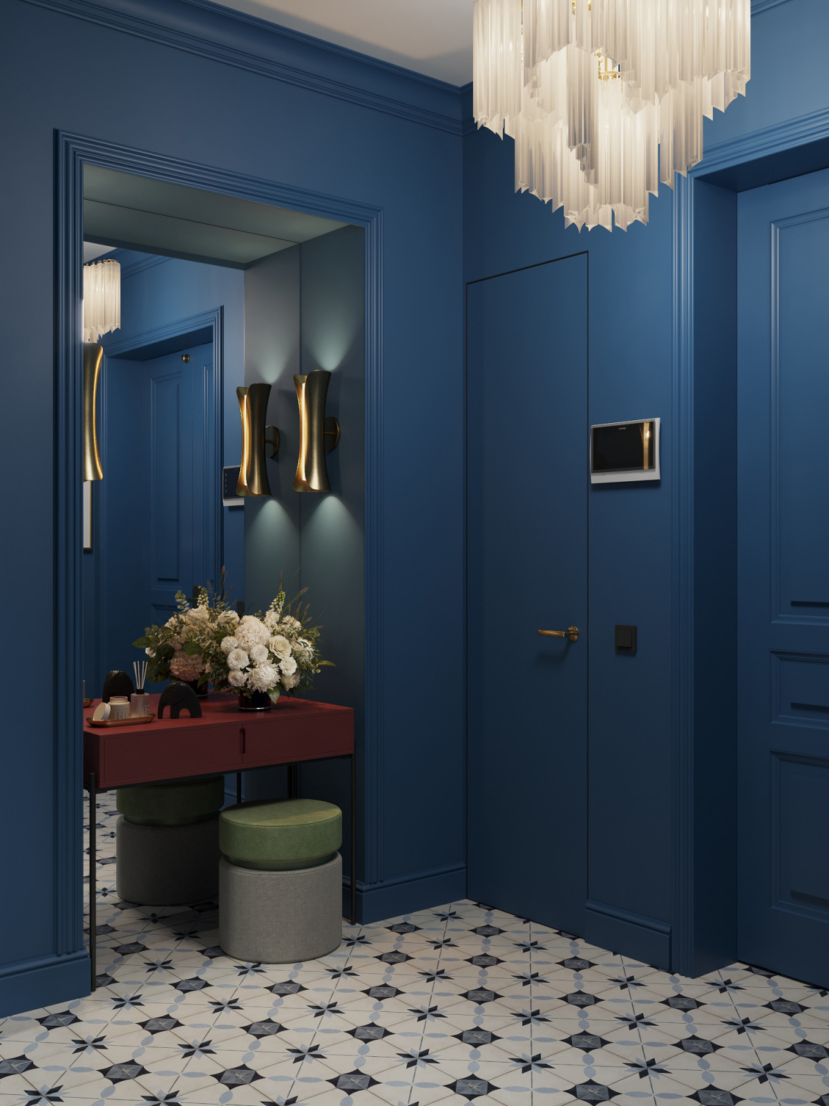 Дизайн-проект квартиры в старом фонде в Санкт-Петербурге