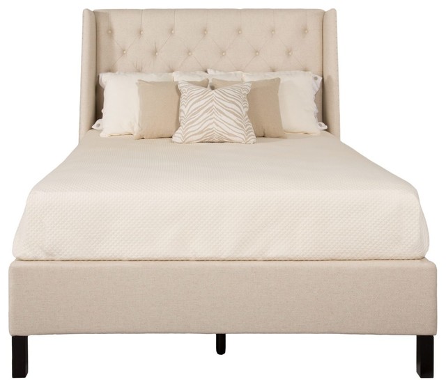 Safavieh Miguel Queen Bed Transitional Platform Beds By Decor Safavieh Miguel Queen Bed Transitional Platform Beds By Decor Fixtures