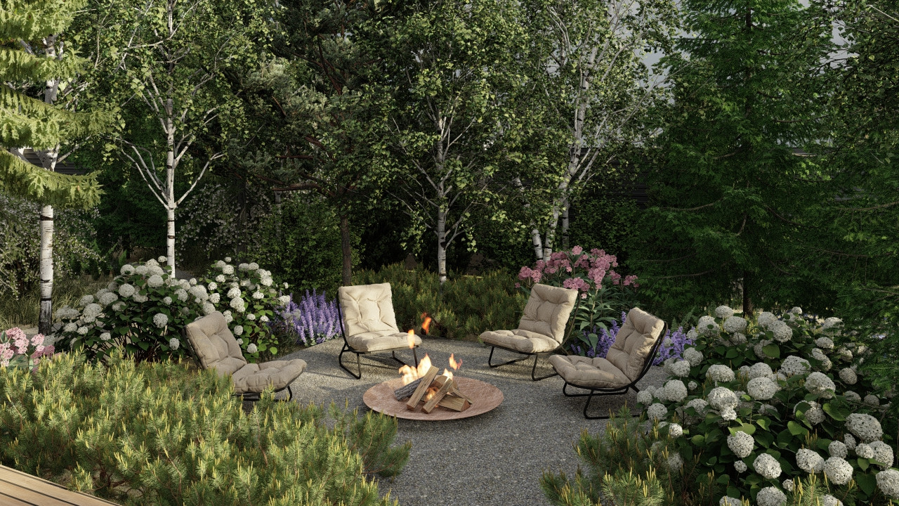 Визуализация Репино парк