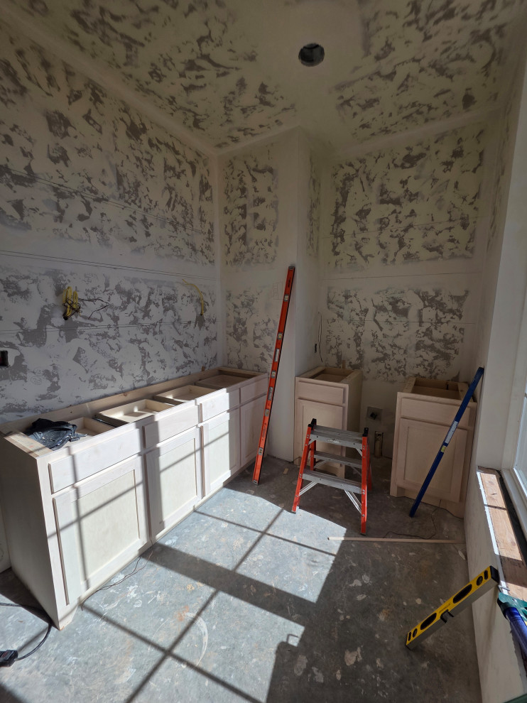 Pantry before the shelves & appliances