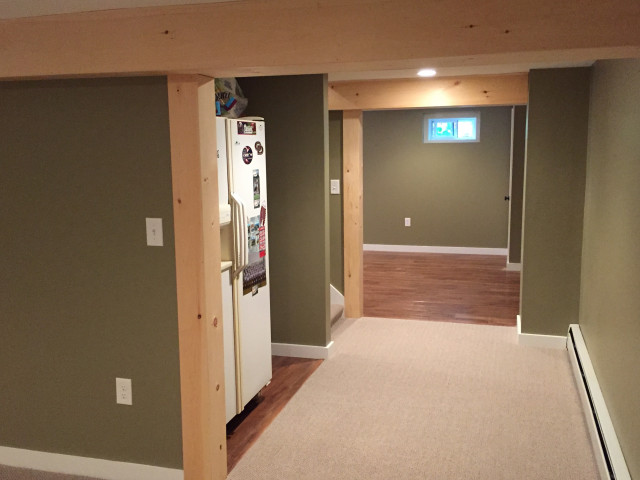 Groton Basement craftsman-basement