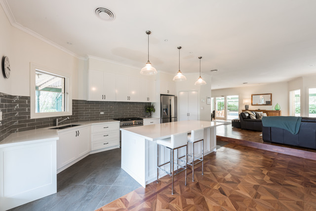 Kangaroo Ground Residence landstil-koekken