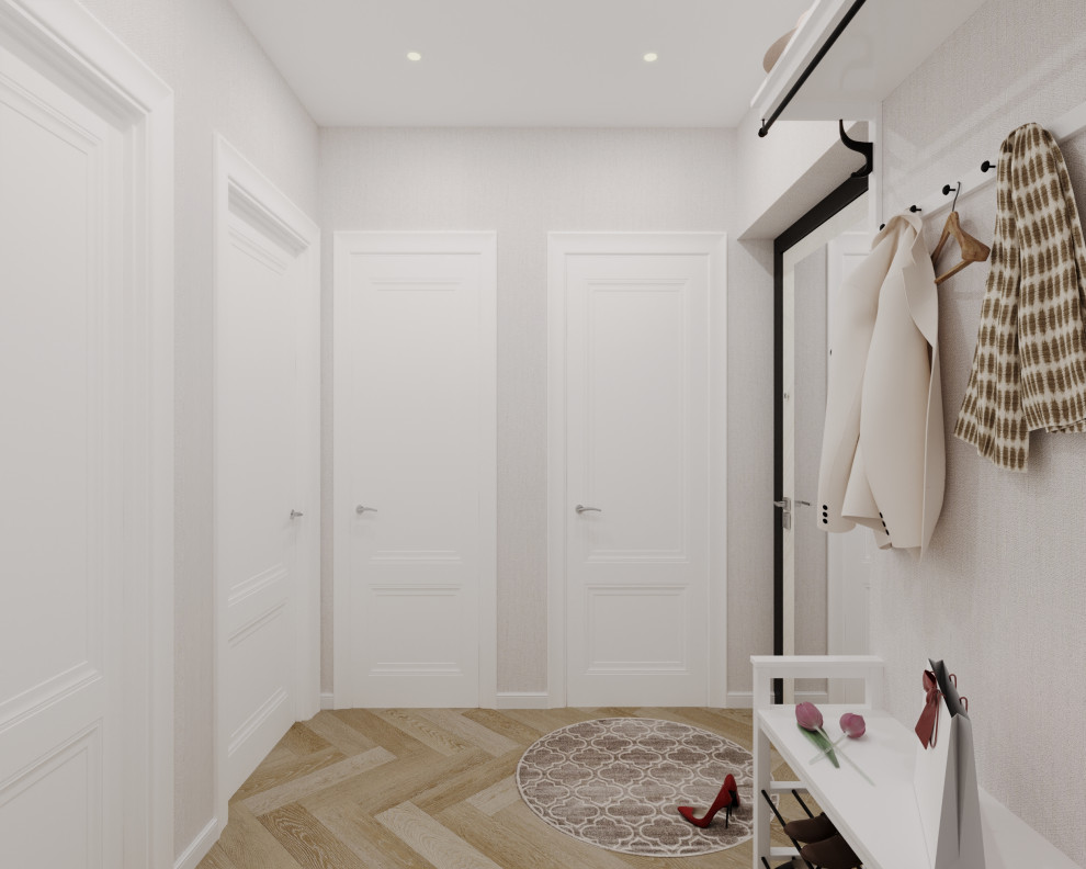 Дизайн проект однокомнатной квартиры в ЖК Кремлевские звезды