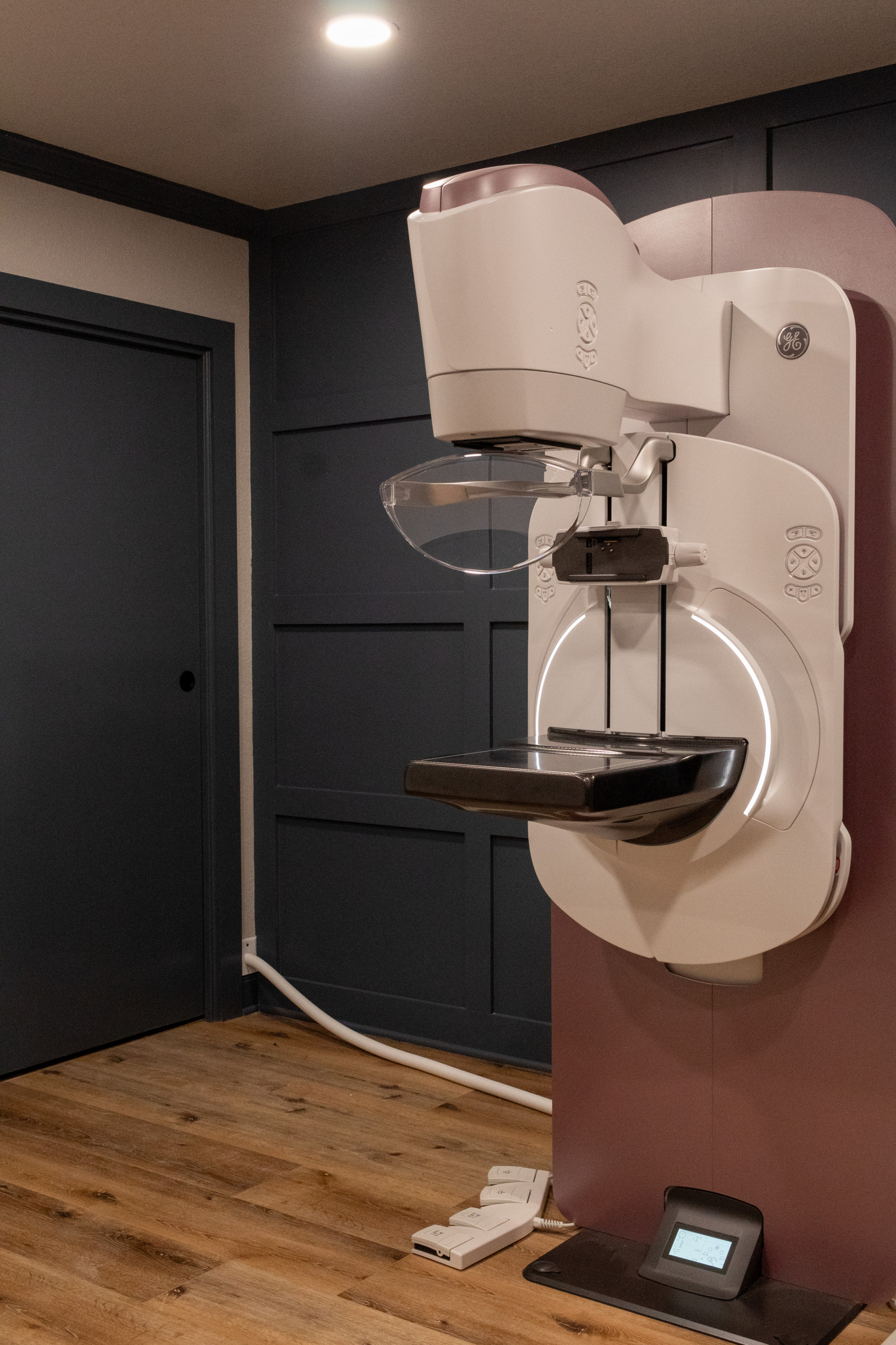 Accent Wall Behind Imaging Equipment