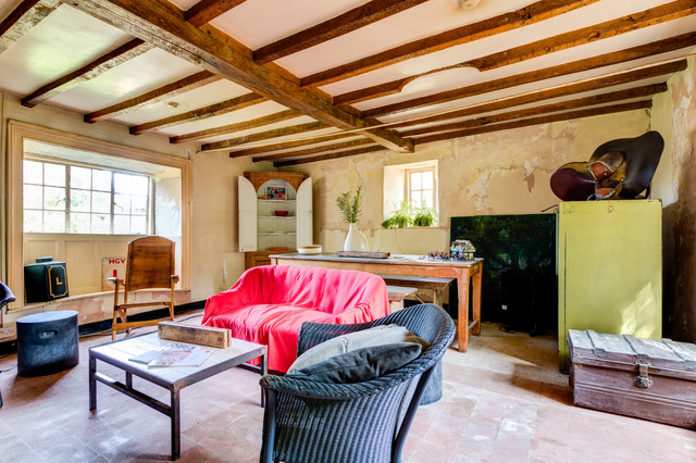 Mabel's Farmhouse shabby-chic-inspireret-dagligstue