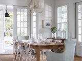 Transitional Dining Room by User