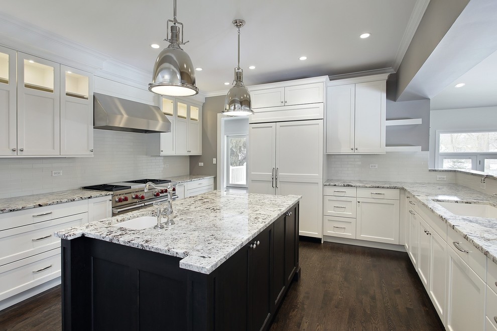 Kitchen - transitional kitchen idea in Chicago