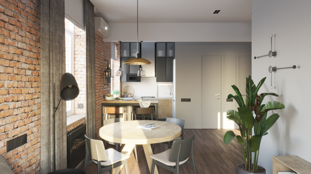 Дизайн-проект квартиры на Нагатинской улице