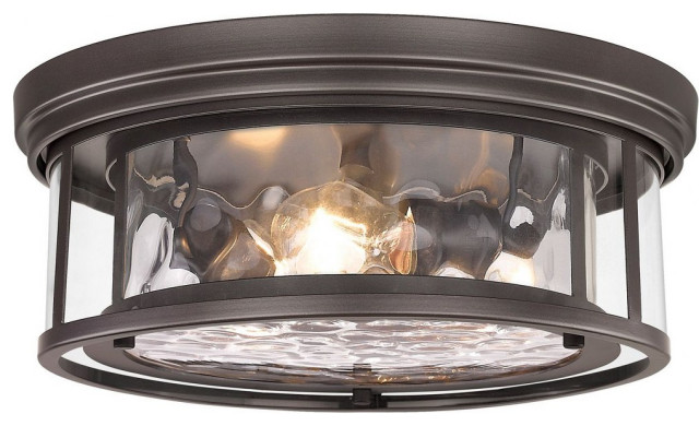 3 Light Flush Mount In Transitional Style-6.25 Inches Tall and 16 ...