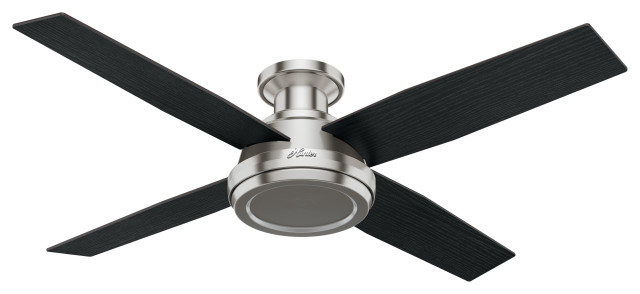 Hunter Fan Company 52 Dempsey Low Profile Ceiling Remote Dempsey Low Profile Ceiling Fan