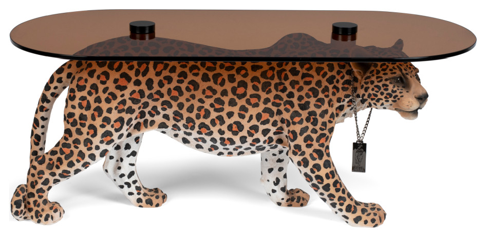 Spotted Panther Coffee Table | Bold Monkey Dope As Hell