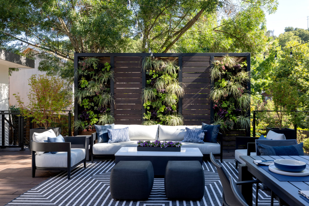 A Designers Home - Midcentury - Deck - San Francisco - by Thomas ...