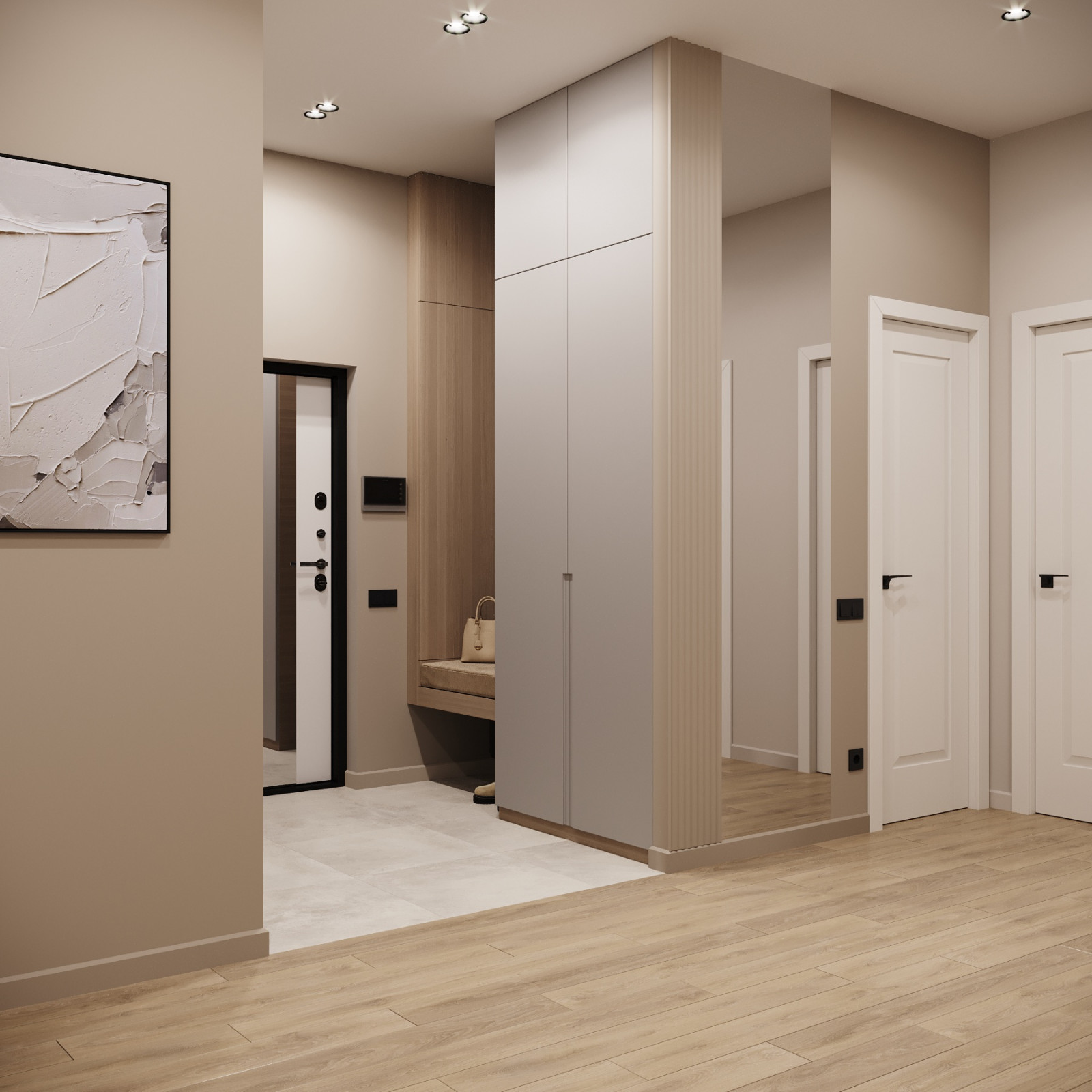 Проект квартиры в ЖК"Б57"