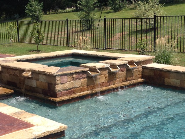 Sample Spas contemporaneo-piscina